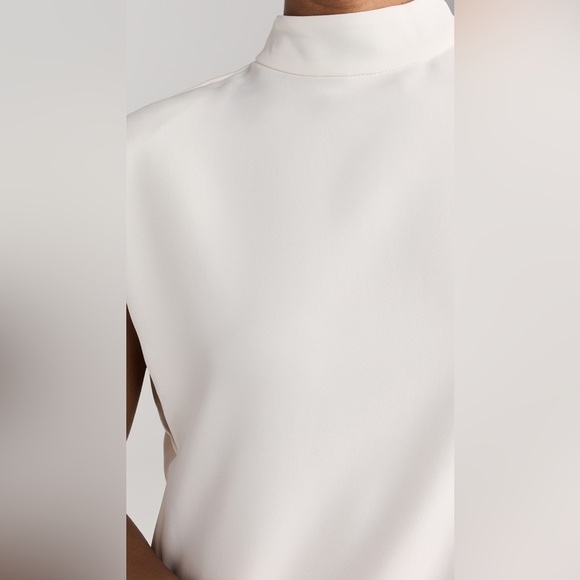 NWT - Tuckernuck English Factory Mock Neck Sleeveless Shift Dress - Size XS - Picture 5 of 10